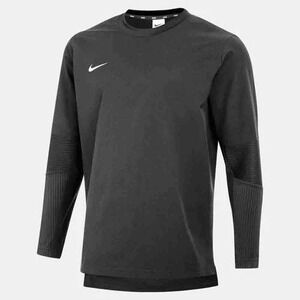 Nike Men's Lightweight Player Pullover Baseball Shirt Grey Sz M (FD4291 086)